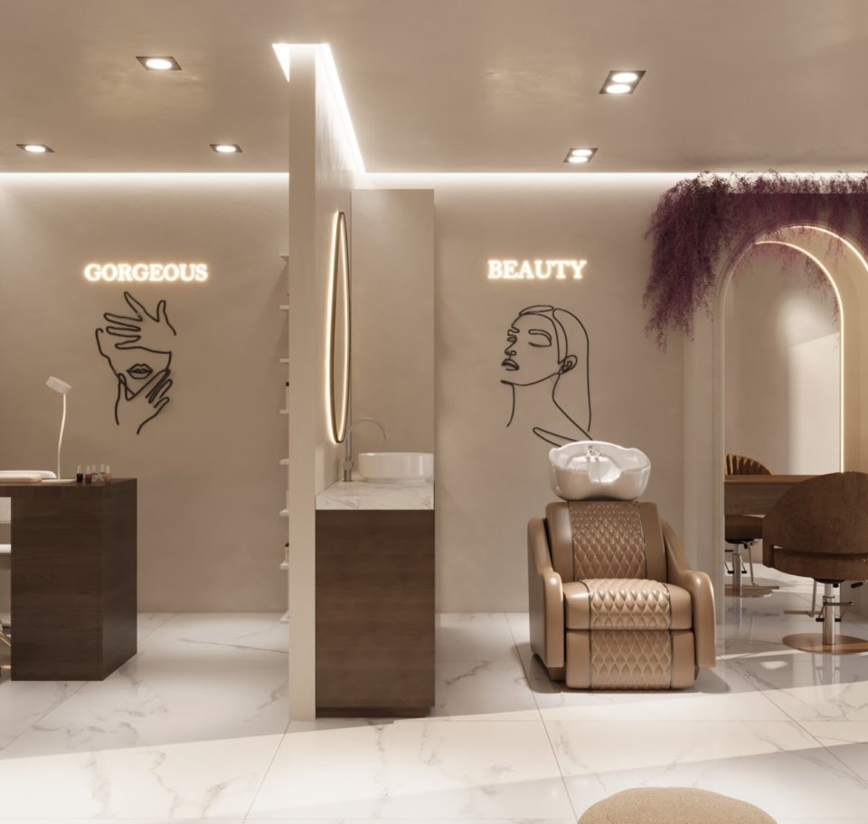 3-hair cut& manicure