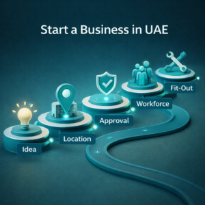steps to start a business in UAE