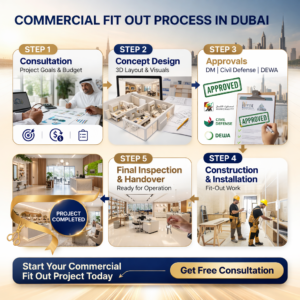 commercial fit out company Dubai restaurant construction