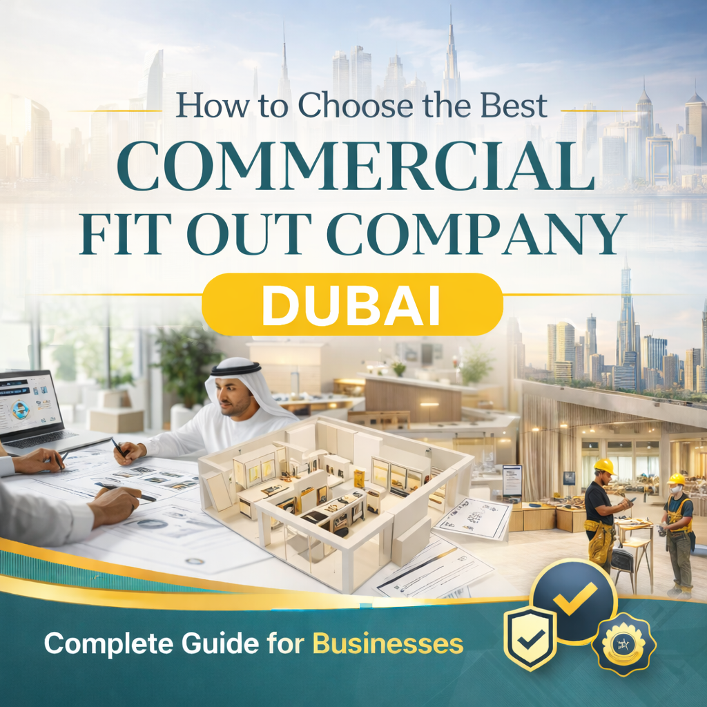 7 Expert Tips to Choose the Best Commercial Fit Out Company Dubai