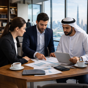 Business-meeting-with-Dubai-