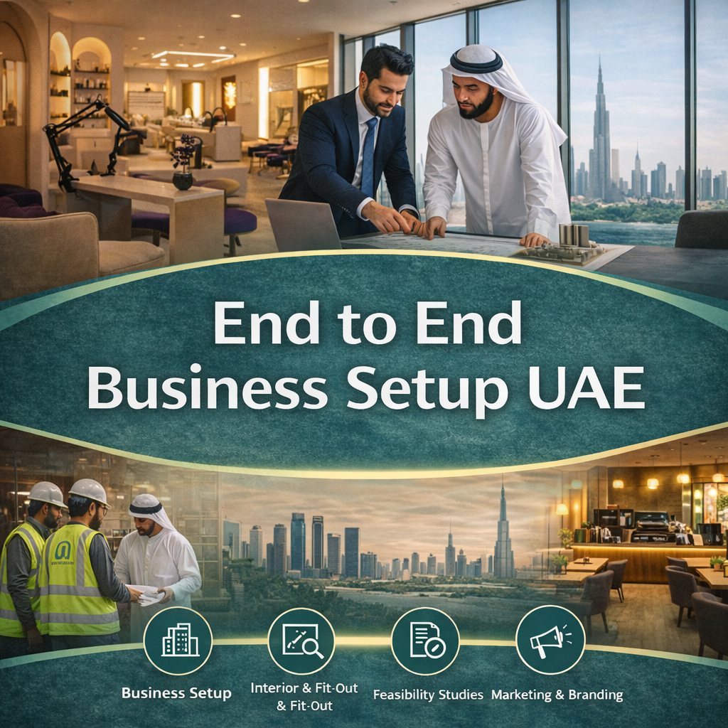 7 Powerful Steps for End to End Business Setup UAE (Complete Guide)