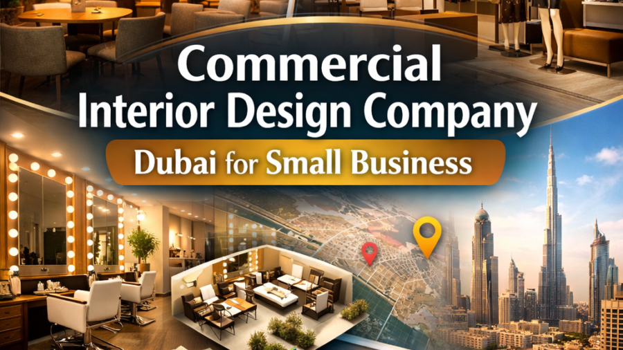 commercial interior design company Dubai for small business