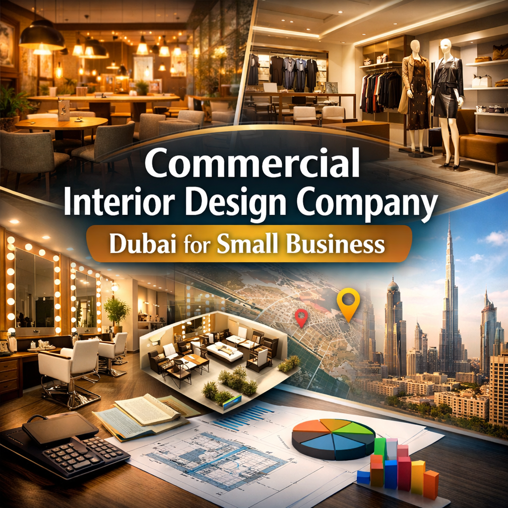 Top 7 Powerful Reasons to Choose a Commercial Interior Design Company Dubai for Small Business