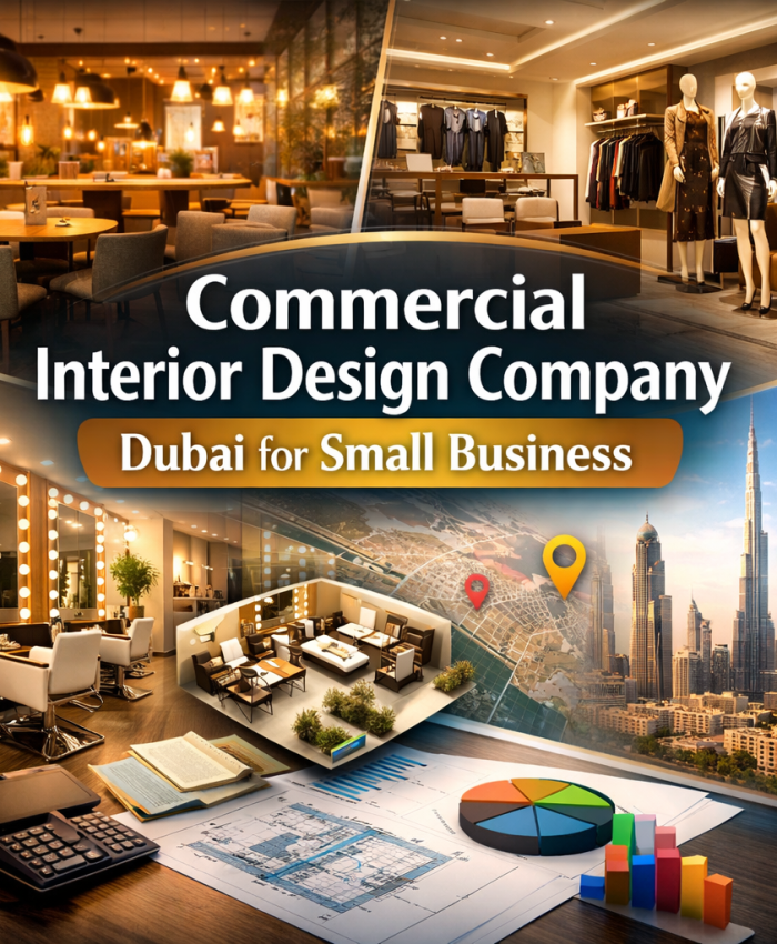 commercial interior design company Dubai for small business